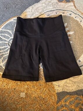 black tna biker shorts